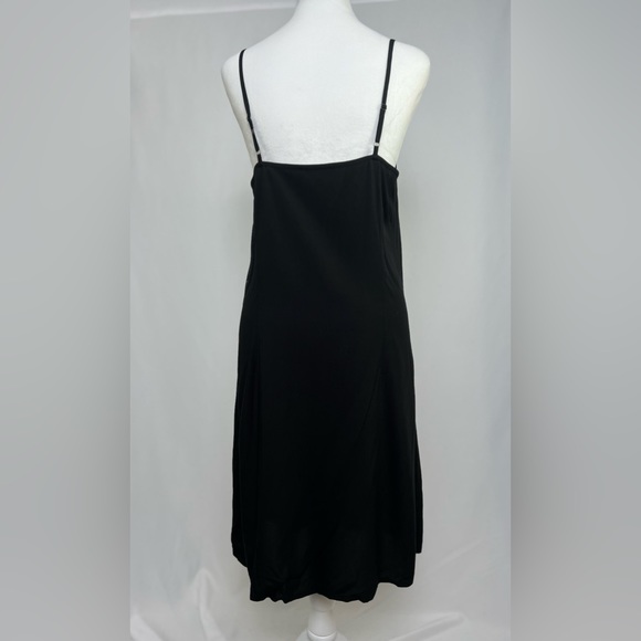 NEW / J.Crew black slip dress - Picture 2 of 3